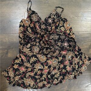 Angie Floral Spaghetti Strap Romper